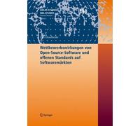 Mundhenke - Wettbewerbswirkungen Von Open-Source-Software Und Offenen - L555z