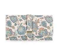 Mundi File Master Womens RFID Blocking Wallet Clutch Organizer With Change Pocket, Paisley Dreams, One Size