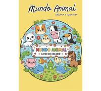 Mundo animal: livro de colorir