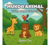 Mundo Animal: Livro para colorir