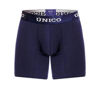 Mundo Unico Men Boxer Briefs Trunks Colombian Underwear, Blue, L