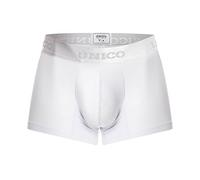 MUNDO ÚNICO Trunk Briefs for Men | Men's Boxer Suspensor made with Higher Fit and Comfort of Movement | Cotton Men's Stretch Underwear | Elastic that doesn't bend, No-Ride-up | White - X-Large, White,