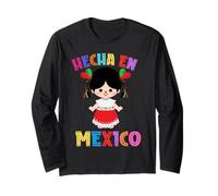 Muñeca Lelé, Mexican Rag Doll Collection. Hecha en México Long Sleeve T-Shirt