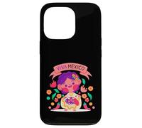 Muñeca Lelé, Mexican Rag Doll ¡Que viva México! Case for iPhone 13 Pro