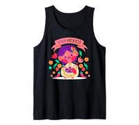 Muñeca Lelé, Mexican Rag Doll ¡Que Viva México! Tank Top