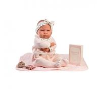 Antonio Juan Mi First Reborn Berta Realistic Doll with Padded Blanket Toy for Toddlers
