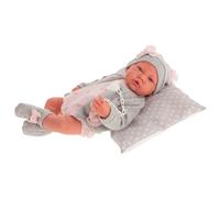 MuÑecas Antonio Juan Froad Doll Gray Cushion 42 Cm White Kids
