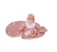 MuÑecas Antonio Juan Kika Cried With A Shawl Baby Doll 27 Cm Pink Kids