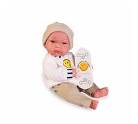 MuÑecas Antonio Juan Newborn Baby Tonet Smile Baby Doll Beige Kids