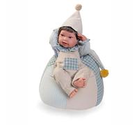 MuÑecas Antonio Juan Newborn Pipo Circus Baby Doll Beige Kids