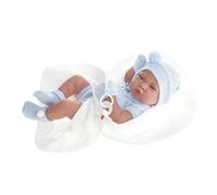 Antonio Juan Doll Newborn Baby with Hat 42 x 14 x 8 cm Blue