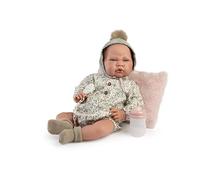 MuÑecas Antonio Juan Newborn Lua Pompon Baby Doll Pink Kids