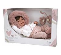 MuÑecas Arias Baby Zoe Elegance With Mittens 45 Cm Pink Kids