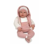 MuÑecas Arias Elegance Anuk Weight Baby Doll 54 Cm Pink Kids