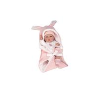 MuÑecas Arias Elegance Natal With Sleeping Bag Vinyl Body Girl Baby Doll 30 Cm Pink Kids