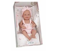 MuÑecas Arias Elegance Zoe With Changing Table Baby Doll 42 Cm Pink Kids