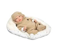 MuÑecas Arias Reborn Olona With Sleeping Bag Baby Doll 40 Cm