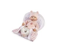 MuÑecas Guca Lea Hand-painted Preemie Baby Reborn Hairless 38 Cm Pink Kids