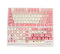 MUNEFE 135 Keys Keycaps, PBT Universal Compatiability Keycaps Set, XDA Like Height Keycaps for Mechanical Keyboard