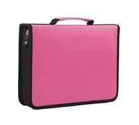 MUNEFE 150 Slots Art Pencil Case, Large Capacity Pencil Case, Pen Case Organizer for Colour Pencils, Drawing Pencils and Pens (Rose Red)