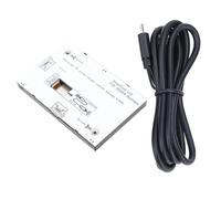 MUNEFE 3.5in IPS USB Scree, USB Interface Portable Monitor, Full Viewing Angle IPS Secondary Screen for Computer Monitors Connect