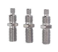 MUNEFE 3/8 to 1/4 Conversion Tripod Screw, Camera Screws Mount Set, Metal 1/4 Inch To 3/8 Inch Tripod Thread Adapter for Camera (3Pcs)