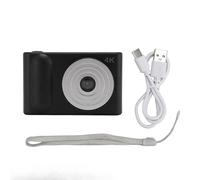 MUNEFE 4K Digital Camera, Autofocus Vlogging Camera, 48MP 16X Digital Zoom Camera for Travel Photography and Video Vlogging Tool (Black)