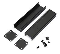 MUNEFE Aluminum Enclosure PCB Instrument Shell Electronic Cooling Box, Aluminum Project Box, Aluminum PCB Instrument Box for Electronic Products (25x25x100mm)
