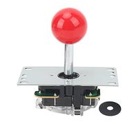 MUNEFE Arcades Joystick, Arcades Joystick Gamepad, Classic Game Joystick, Joystick Arcades Game Fighting Stick Replacement for Arcades Game (Red)