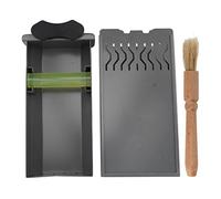 MUNEFE Coffee Knock Box Drawer, Knock Box Drawer, Stainless Steel Detachable Coffee Ground Knock Container for Cafe, Home Kitchen (Grey)