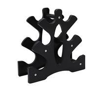 MUNEFE Dumbbell Rack, Weight Stand Holder, 3 Tier Dumbbell Rack, for Office Home Gym 20kg BeaRINGS Easy Assembly