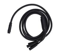 MUNEFE Electric Cycle Connector Cable, 4.9FT Electric Bike Cable Controller, Display Throttle Headlight Connecting Extension Cable for Conversion (KT-1T4)