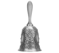 MUNEFE Hand Bell, Zinc Alloy Call Bell, Bar Counter Top Service Call Bell for Dinner Room Class Bar Service Party Events Wedding