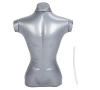 MUNEFE Inflatable Mannequins Model, Male Upper Body Display Model, Male Upper Body Mannequin Torso for Window Clothing Display