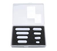 MUNEFE Magnetic Mixer Bars, PTFE Magnetic Stir Bar Set, Magnetic Stir Bar Set, PTFE Stirring Rod Mixing Bars for Laboratory Stirrer 8Pcs