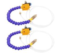 MUNEFE Mist Coolant Lubrication Spray System, Mist Coolant Mist Lubrication System Unit, Metal Cutting Engraving Cooling Sprayer Machine for 8mm Air Pipe CNC Lathe Milling Drill A (2Pcs)
