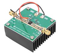 MUNEFE RF Power Amplifier, RF Low Power Amplifier with Heat Sink, Wideband Radio Frequency Amplifier Module for sound Component