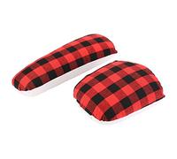 MUNEFE Sewing Ham Pressing Ham, 2Pcs Tailor's Ham, Tailors Ham and Seam Roll Set, Portable Polyester Ironing Ham for Ironing Hat Skirt Neck