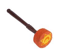 MUNEFE Singing Bowl Mallet, Singing Bowl Strikers, Buddhism Mallet for Enhancing Your Meditation Or Relaxation Experience (Six-petal lotus orange)
