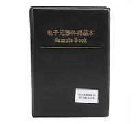 MUNEFE SMD Resistor Sample Book, 170 Value 0603 Series Electronic Components Kit, Resistor and Capacitor Mixed Practical Kit for Electronic Enthusiasts (4250Pcs)