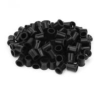 MUNEFE Tobaccos Pipe Tips, Tobaccos Smoking Pipe Tips, Cigarette Pipe Disposable Tips, Tobaccos Pipe Tip Grips for Cigarette Pipe Fans (100pcs) (Black L(350ml))