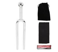 MUNEFE Tuning Fork, Tuning Fork Set, Standard Tone A Tuning Fork Set, Violin Mandolin Guitar Tuner for Family Or Travel (Standard A 440hz)
