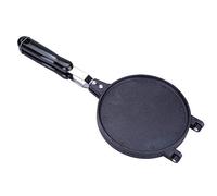 MUNEFE Waffle Cone Maker, Non Stick Egg Roll Waffle Cone Machine, Long Handle Aluminum Alloy Egg Roll Machine for Home Kitchen