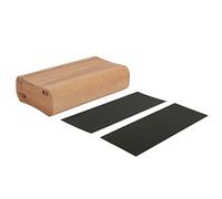 MUNEFE Wood Radius Sanding Blocks, Guitar Sanding Block, Bass Fingerboard Radius Sanding Block for Guitar Fretboard Fingerboard Fret (7.25&9.5 inch)