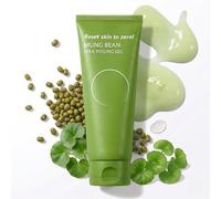 Mung Bean Milk Peeling Gel & Exfoliating Face Scrub, Gentle Mung Bean Cleanser for Oily & Sensitive Skin, Deep Pore Cleansing Gel, Korean Skincare Exfoliator for Glowy Skin, Hydrating, Non-Drying, 80g