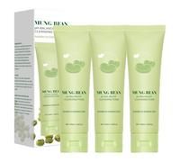 Mung Bean pH-Balanced Cleansing Foam - Gentle Face Wash for Deep Pore Cleansing, Soothing Moisturizing Facial Cleanser Suitable for Sensitive & All Skin Types (3)