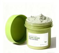Mung Bean Pore Clay Mask, 3-Minute Rapid Deep Cleansing Face Mask, 90g