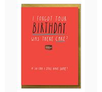 Mungo And Shoddy"I Forgot Your Birthday, was There Cake?" Funny Belated Birthday Card