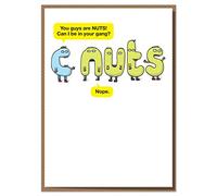 Mungo And Shoddy You Guys are Nuts Greeting Card
