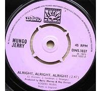 Mungo Jerry - MUNGO JERRY - ALRIGHT ALRIGHT ALRIGHT - 7 inch vinyl / 45